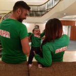Muhammad Amir and his Wife & Daughter
