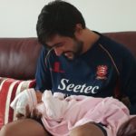 Muhammad Amir with Daughter Mansa