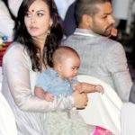Ayesha Mukherjee with Son and Husband
