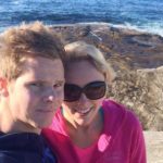 Dani Willis and Steve Smith on beach